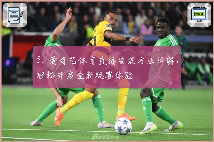 5. 爱奇艺体育直播安装方法详解，轻松开启全新观赛体验